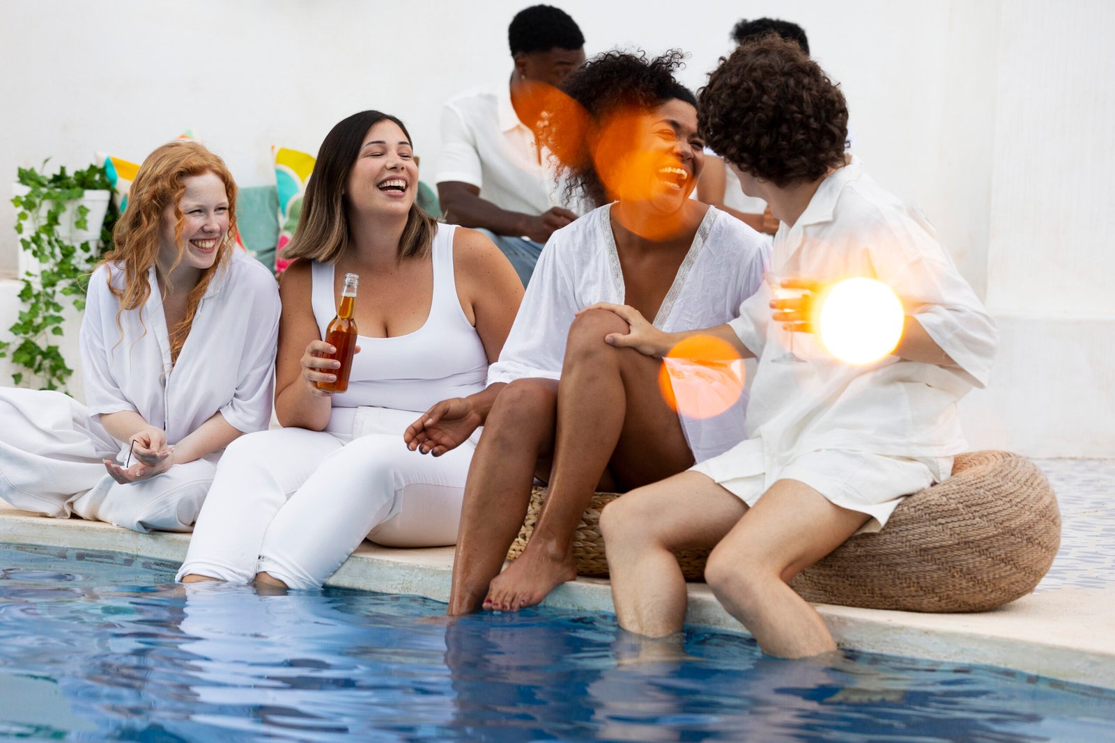 group-friends-having-fun-white-party-with-drinks-by-pool